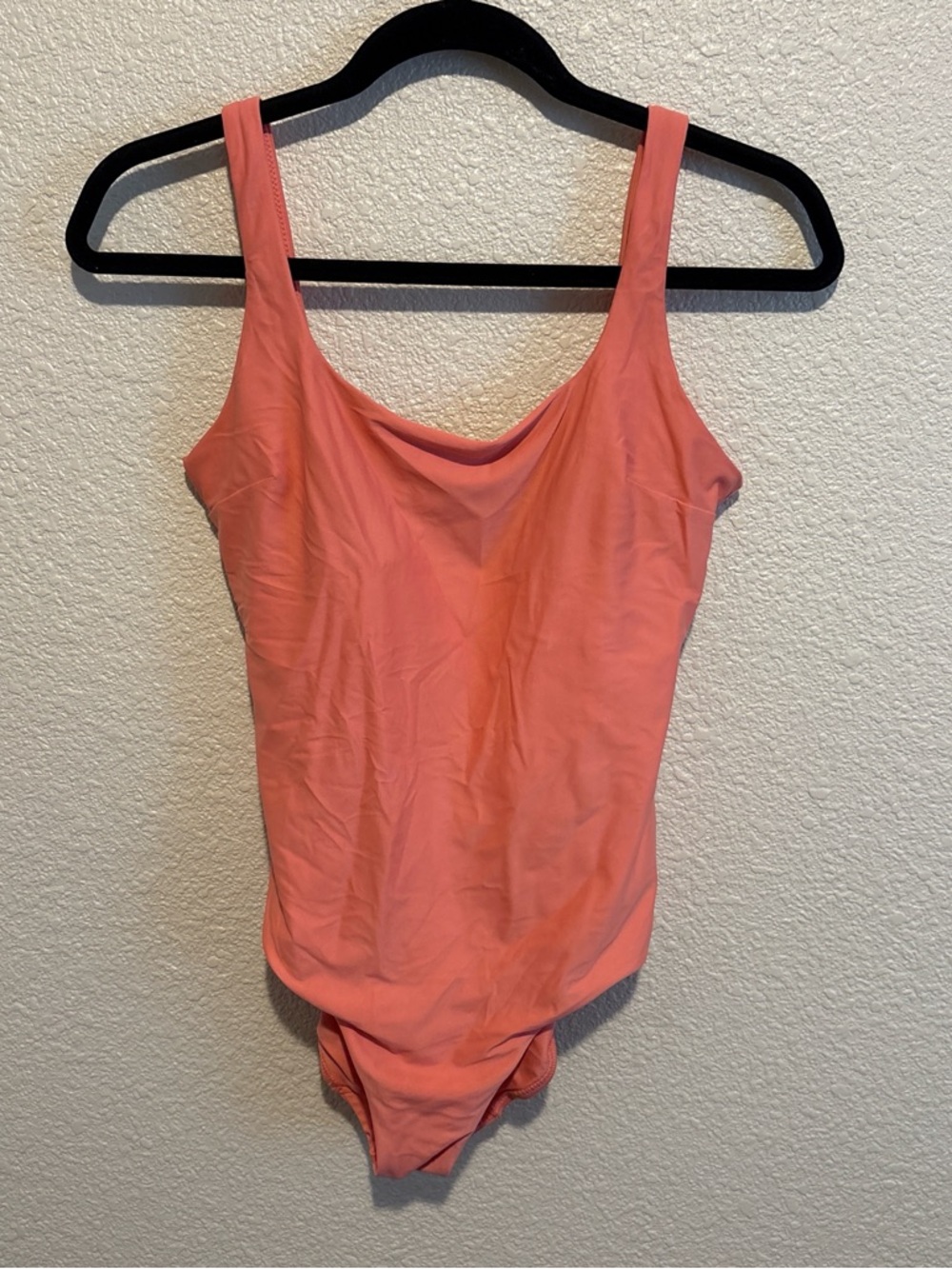 Lululemon Waterside Square-Neck One-Piece Swimsuit Raspberry Cream